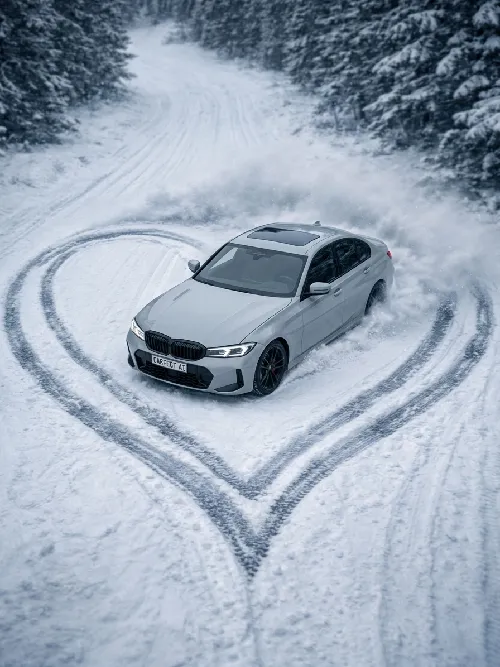 Snow scene